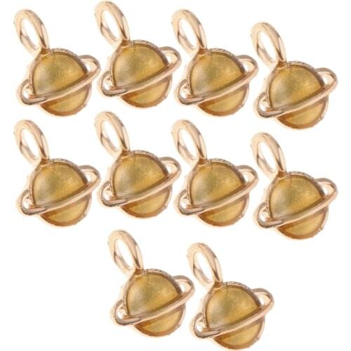 10 pieces Fashion Setting Pendant for DIY Jewelry Making Build Your Own Pendants