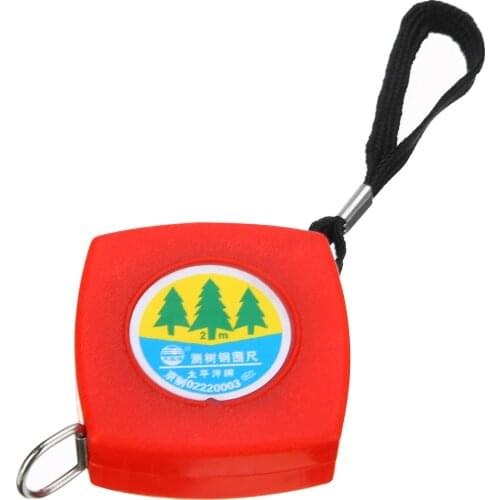 Mini Measuring Tape 2Meter Retractable Metric Belt Portable Ruler Metric/Feet/Inches Ruler Tapes Tool