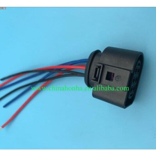 5pcs LSU 4.2 sensor connector pigtail 1J0973733 6-way 350 Plug wiring harness 1J0 973 733