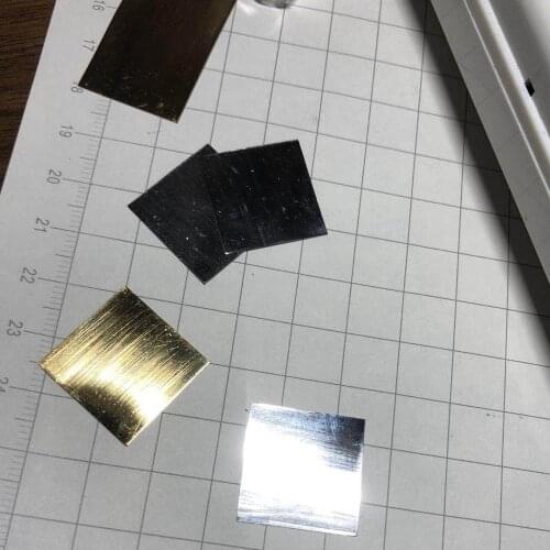 99.95% High Purity Platinum Metal Pd foil 20*20*0.1 mm