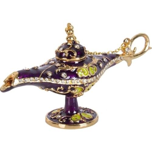 FLETCHER Brand Metal Beautiful Artificial Aladdings Lamp for Home Decoration