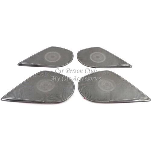 For Mazda 6 M6 2019 2020 Interior Stainless Steel Door Speaker Sound Music Audio Ring Cover Sticker Trim Car Styling Accessories