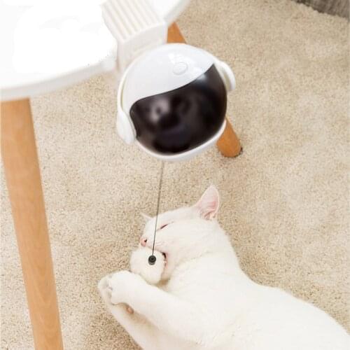 Cat Toy Electric Automatic Lifting Cats Ball Toy Interactive Puzzle Smart Pet Cat Ball Teaser Pet Lifting Balls Toys For Cats