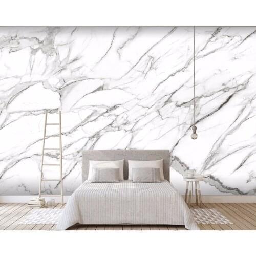 Bacaz 8D Papel Mural Modern Texture Marble 3d Stone Wallpaper Mural 3D Wall paper Photo Murals for Bedroom Sofa Background