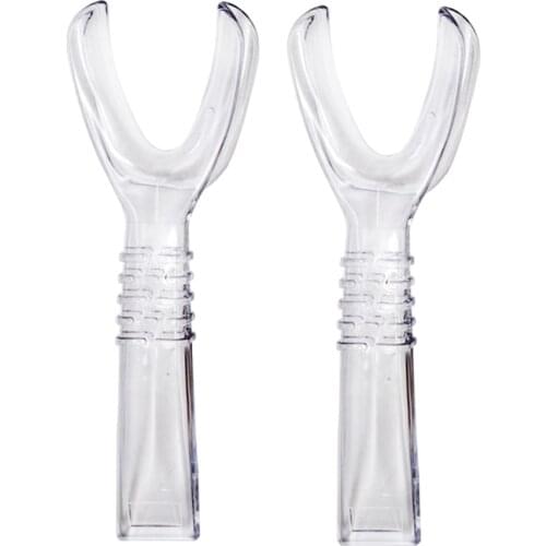 One Pair Cheek Retractor Dental T-Shape Intraoral Orthodontic Cheek Lip Retractor Mouth Opener Teeth Intraoral Opener