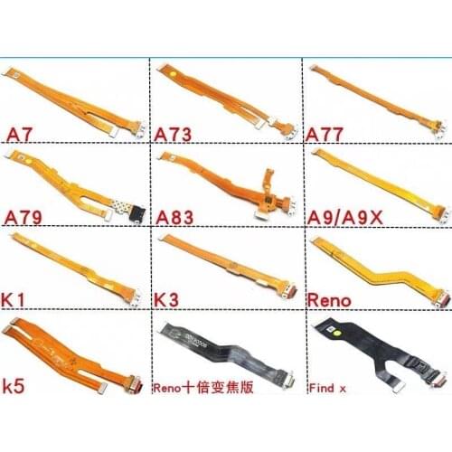 OPPO OPPO A1 A3 A5 A7 A9 A73 A77 A79 A8 USB Charging Flex Cable IC Connector Microphone Vibrating Motor PCB Board Headphone Jack