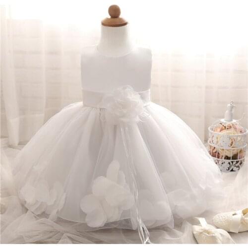 Baby Girl Princess Dress Baptism Kid Dresses for Girls 1 Year Birthday Gift Party Wedding Christening Gown Infant Clothing
