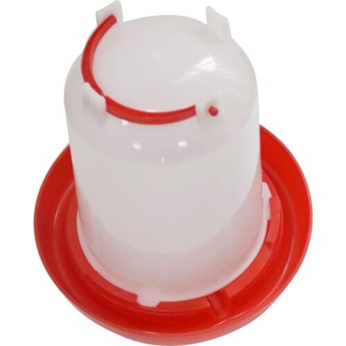 Chicken Drinker Quail drinking equipment Waterer Poultry Water Drinker Farm Animal Poultry Feeding tool Chicken Water barrel 1Pc