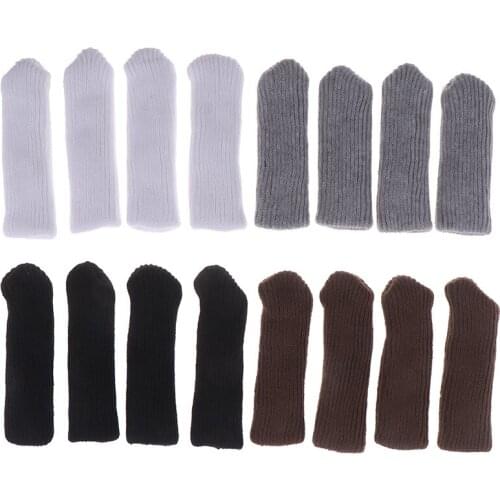 Durable Home Furniture Safety Elastic Hardwood Floors Chair Leg Solid, Floral Floor Protector Black, Coffee, Gray, White General