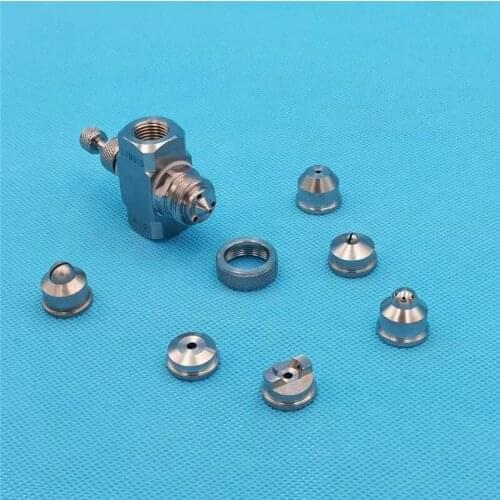 1/4"industrial Air atomizing spray nozzle,flat fan spray nozzle,Adjustable liquid air atomizing flat fan spray nozzle