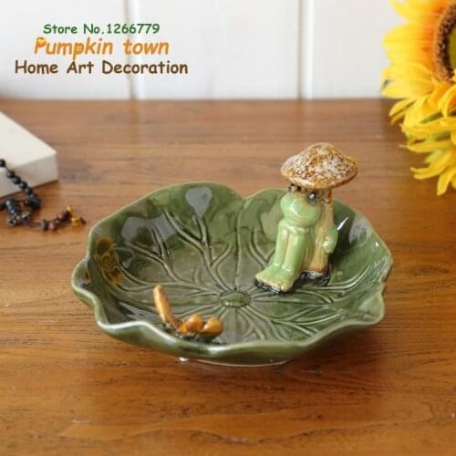 Pumpkin Town Home Decor Decorative Plates