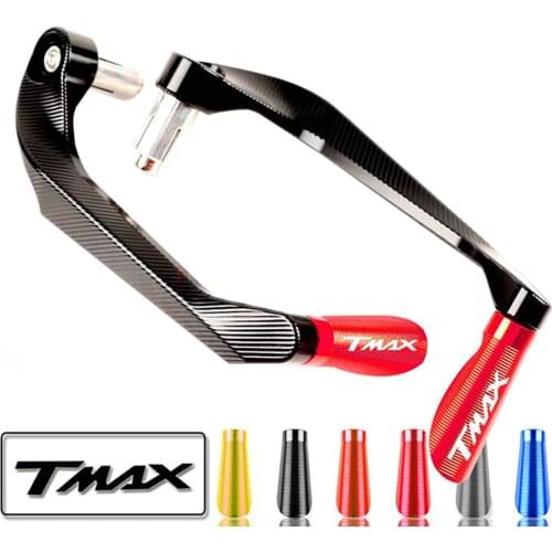 For Yamaha TMAX500 TMAX530 2001-2019 Lever Guards Real CNC Aluminum Alloy Hand Guard Motorcycle Brake Protector Rope Handlebar