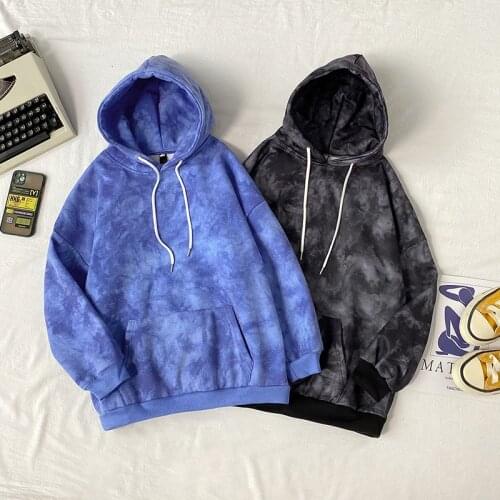 Hoodies Women 2021 Winter Fleece Hooded Sweatshirts Women Fashion Camouflage Blue Long Sleeve Ladies Tracksuit Sudadera Pullover