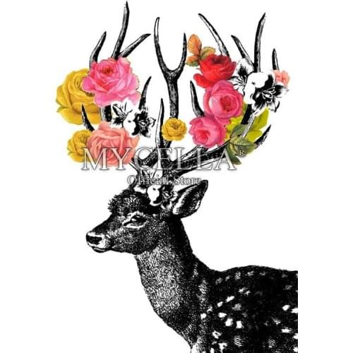 Animals Cross Stitch Crystal Full Round Rhinestone Diamond Mosaic Home Decorative 5D Diy Diamond Painting Horse Wolf Embroidery