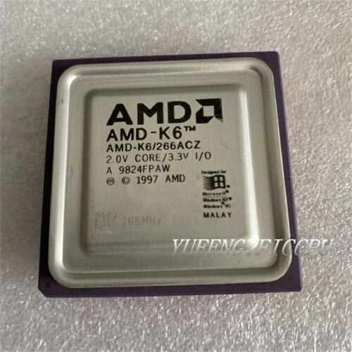 AMD-K6/266ACZ Antique cpu collection testimony of history antique computer accessories