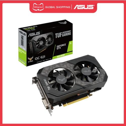 ASUS TUF Gaming GeForce® GTX 1660 SUPER™ OC Edition 6GB GDDR6 Rocks High Refresh Rates Graphics Card (TUF-GTX1660S-O6G-GAMING)