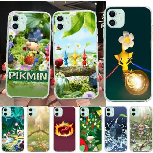 Hot Game Pikmin Phone Case for iphone 12 pro max 11 pro XS MAX 8 7 6 6S Plus X 5S SE 2020 XR cover