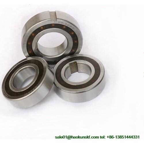 CSK20P One Way Clutches Sprag Type (20x47x14mm) One Way Bearings Freewheel Type Overrunning Clutch With One Keyway