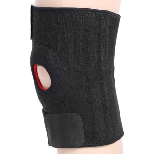 Posture Corrector Durable Knee Brace Supports Breathable Anti-slip Protector 2 Hook and Loop Straps Knee Pad Belt For Men Women