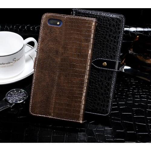Leather Case For Alcatel 1V 5.5" Case Crocodile Pattern Flip Cover Skin Wallet Alcatel 1V 2019 Phone Shell Fundas Etui