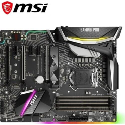 For MSI Z370 GAMING PRO CARBON AC Motherboard LGA 1151 DDR4 For Intel Z370 Desktop Mainboard SATA III USB3.0 PCI-E X16 3.0 Used