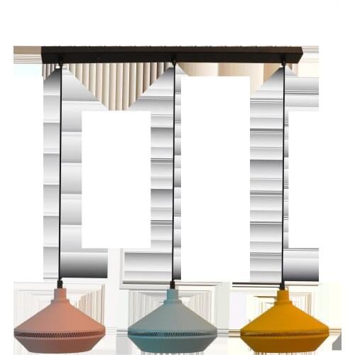 Modern Metal Iron Decorative Indoor Hotel Bar Lobby Led Light Chandelier Pendant Scandinavian lamparas de techo colgante