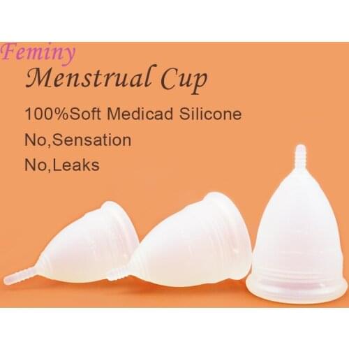 Women Menstrual Cup Period Cup Medical Grade Silicone Collector for Period Feminine Hygiene Silicone Cup Reusable Menstrual Cup