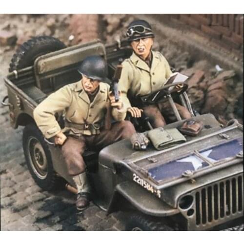 1/35 Resin Figure Model Kit Unassambled Unpainted 190 NO CAR