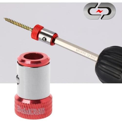 1pc Screwdriver Bits Magnetic Ring 1/4" 6.35mm Metal Strong Magnetizer Screw