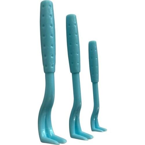 3Pcs/Set Plastic Ticks Remover Home Pet cat dog Flea Removal Clip ABS Material Portable Tick Remover Hook Pet Beauty Tools
