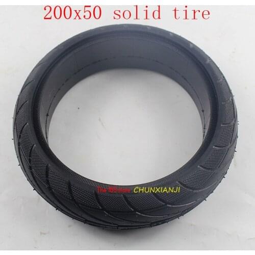 8 Inch Front/rear Scooter Solid Tire 200x50 tyre For Xiaomi Ninebot ES1 ES2 Electric Scooter Kickscooter Skateboard