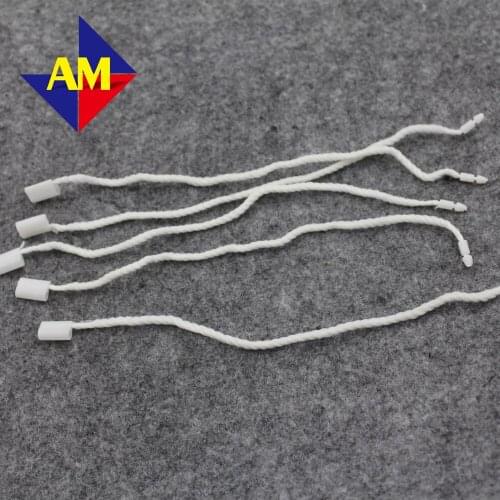 Free Shipping seal lock cords for clothing hang Tag for clothing string buckle/string seal/tag ropes/garment bag