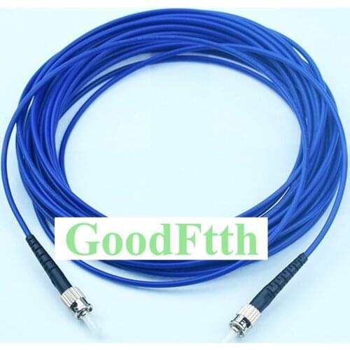Armoured armored Patch Cord Jumper ST-ST UPC ST/UPC-ST/UPC SM Simplex GoodFtth 20-50m