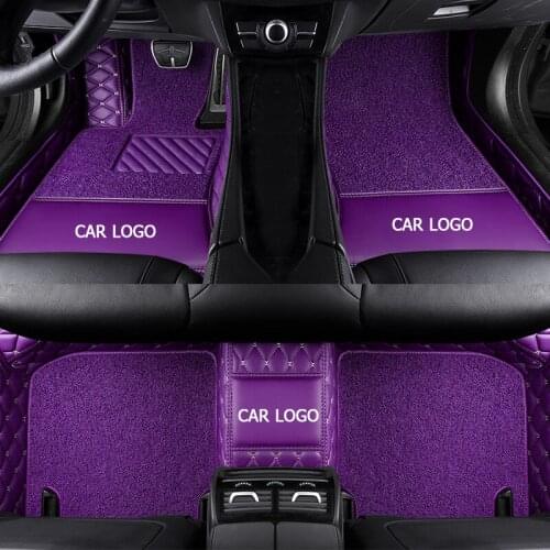 CUWEUSANG Custom car floor mats for Haval F7 F5 H6 H4 H7 H5 H8 H9 M6 H2S H6 coupe H1 H2 H3 foot mat car styling auto accessories