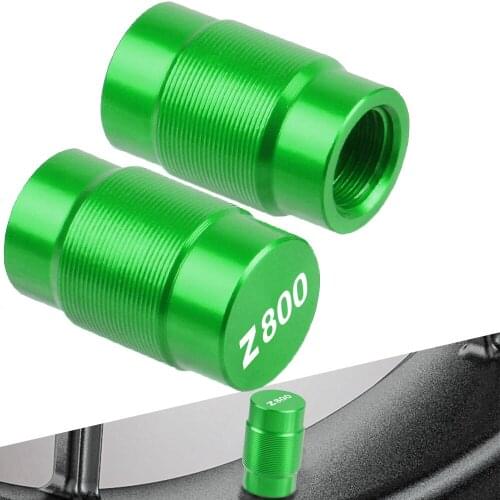 For Kawasaki Z800 Z 800 2013 2014 2015 2016 Motorcycle CNC Aluminum Accessorie Wheel Tire Valve Stem Caps CNC Airtight Covers