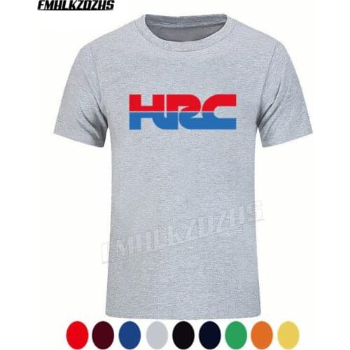 RACING HRC Mens Logo Brand T-Shirt, Popular brand T shirt Summer Fashion Short sleeve, Car AUTO TShirt TEES NEW 2021 Tee T273
