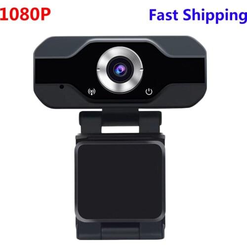 HD Webcam Built-in Dual Mics Smart 1080P Web Camera USB Pro Stream Camera for Desktop Laptops PC Game Cam For OS Windows10 / 8