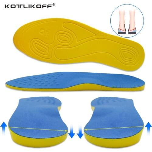 KOTLIKOFF O/X Leg Orthopedic Insoles Correction Shoe Inserts For Foot Alignment Knock Knee Pain Bow Legs Valgus Varus Feet Care