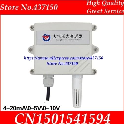 Meteorological pressure gauge with atmospheric pressure sensor transmitter sensor barometric pressure 4-20ma 0-10v 0-5V