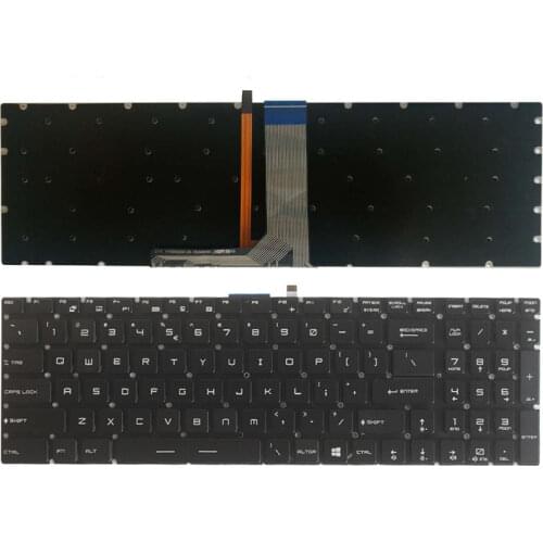 New for MSI GE72VR GE62VR GS63VR GP62VR GS73VR GT62VR GT72VR GT73VR 6RF-009US MS-179B laptop US Colorful backlit keyboard