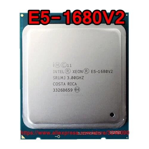 Intel Xeon CPU E5-1680V2 SR1MJ 3.0GHz 8-Core 25M LGA2011 E5-1680 V2 E5 1680V2 processor E5-1680 V2 free shipping speedy ship out