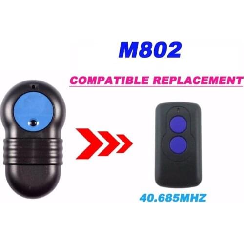 Garage door remote for M802 40.685Mhz free shipping