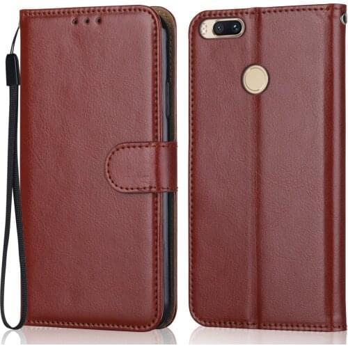 Luxury Pu Leather Case on For Xiaomi Mi 5X Case MiA1 Mi5x Wallet Case for On Xiaomi Mi A1 5x Back Cover Phone Bag