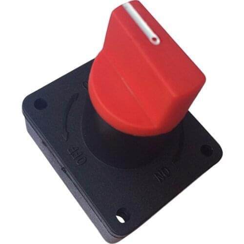 Universal Auto Rotary Battery Disconnect Isolator Power Kill Cut OFF Switch 300A for Car Boat Marine Van Truck