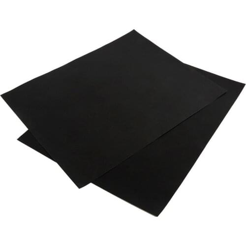 New 2Pcs BBQ Grill Mats Barbecue Pad Reusable NON-Stick Surface Hot Plate Mat Baking Easy Clean Grilling