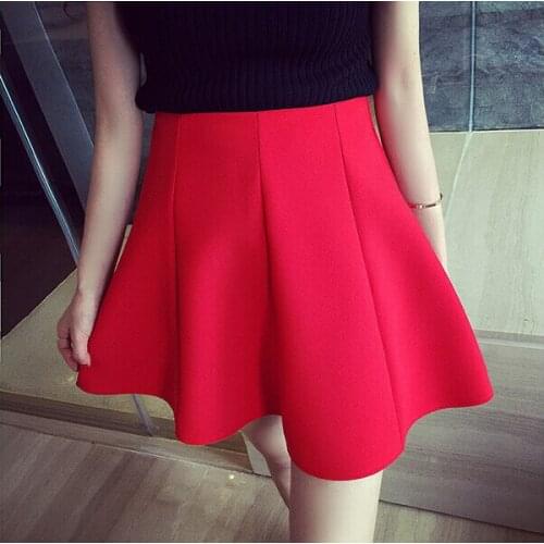 2015 Fashion Summer Style Adult Tutu Skirt Women Plus Size 7xl Summer Casual A-Line Pleated Hepburn High Waist Skirts