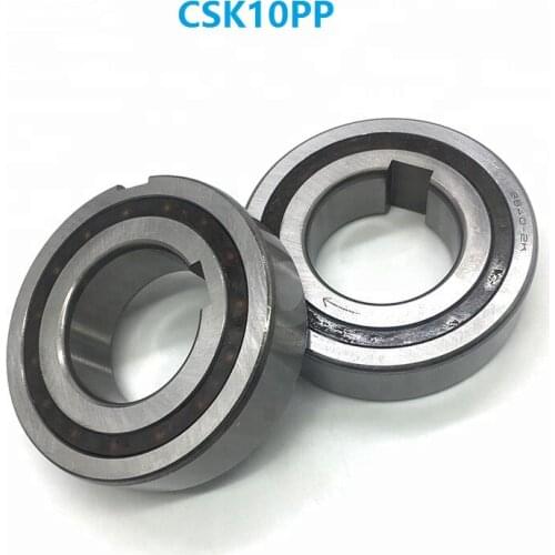 50pcs/lot CSK10PP 10mm One Way Clutch Bearing With dual keyway 10x30x9 mm Sprag Freewheel Backstop Bearing 10*30*9mm