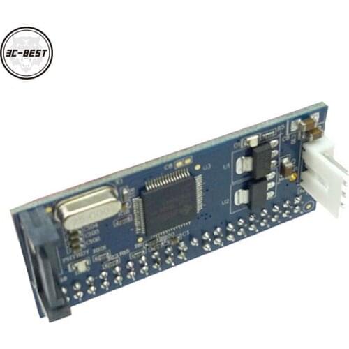 SATA to IDE Device Adapter IDE to SATA Hard Drive Converter Card with SATA Cable