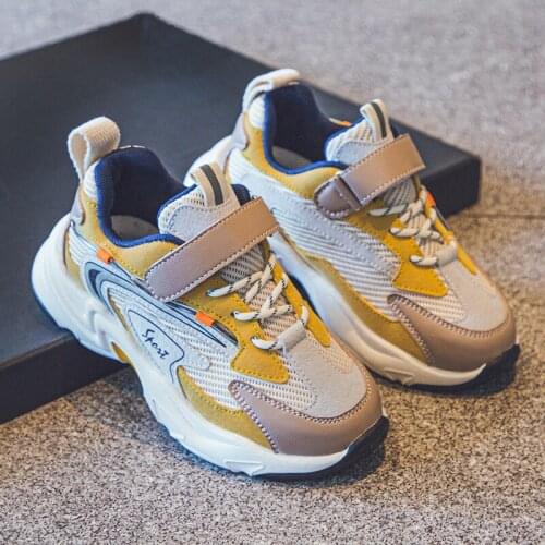 Children Shoes Boys Sneakers Girls Mesh Shoes 2021 Child Leisure Trainers Casual Breathable Kids Running Shoes Basketball Shoes