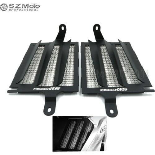 For BMW R1200GS LC R1200 GS Adventure 2014-2016 2015 Motorcycle Water Cooled Radiator Grille Guard Cover Protector With Logo